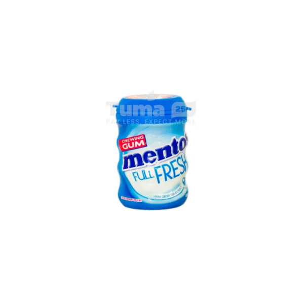 Mentos Full Fresh Mint With Green Tea Bottle Chewing Gum - Image 2