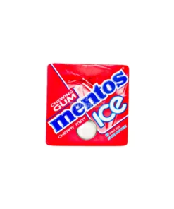 Mentos Ice Cherry Mint Chewing Gum-11.4g(8pcs)