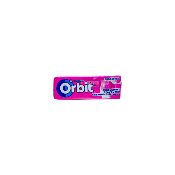 Wrigley's Orbit Bubblemint Chewing Gum 14g(10pcs)