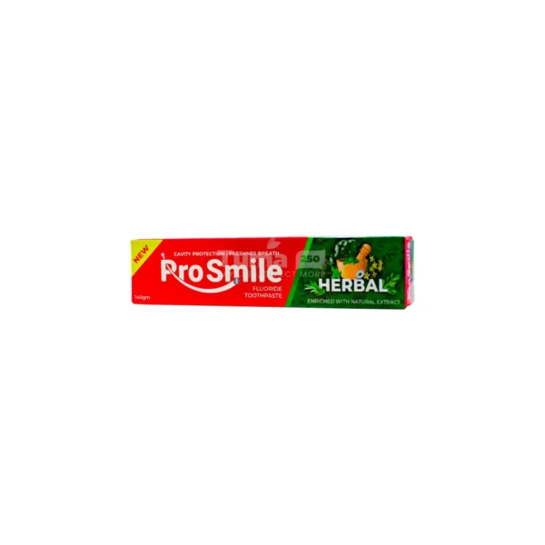 Prosmile Herbal Enriched With Natural Extracts Toothpaste 140g