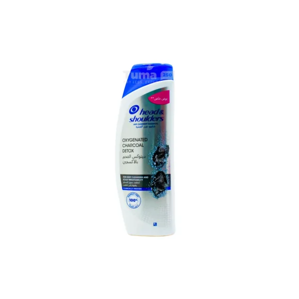 Head & Shoulders Oxygenated Charcoal Detox Anti-Dandruff Shampoo 400ml