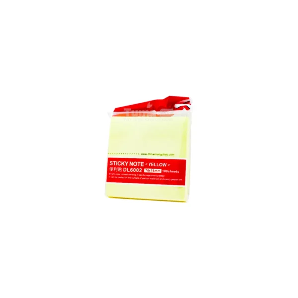 Yellow Sticky Notes -100pcs