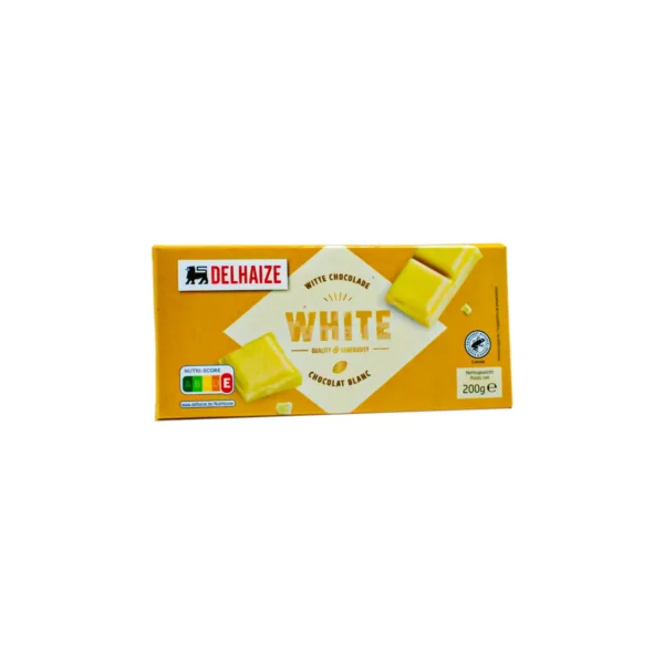 Delhaize White Chocolate 200g