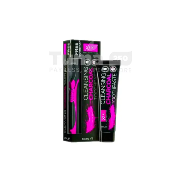 XOC Cleansing Charcoal Toothbrush +Toothpaste 100ml