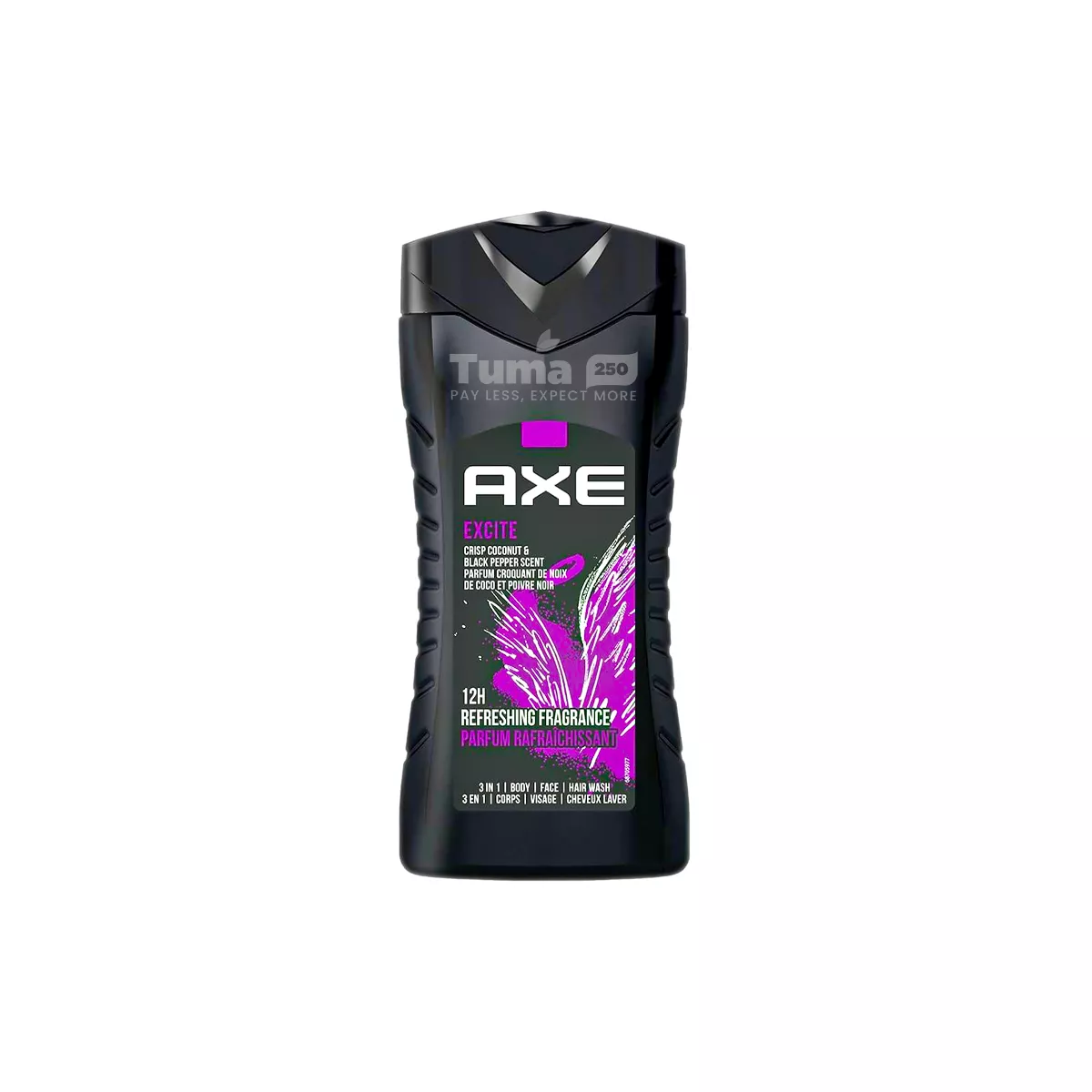 Axe Excite 3in1 (Body,Face & Hair) Wash 400ml