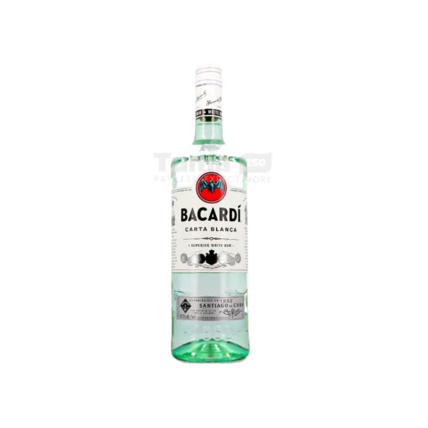 Bacardi Carta Blanca Superior White Rum(40% vol) -1L