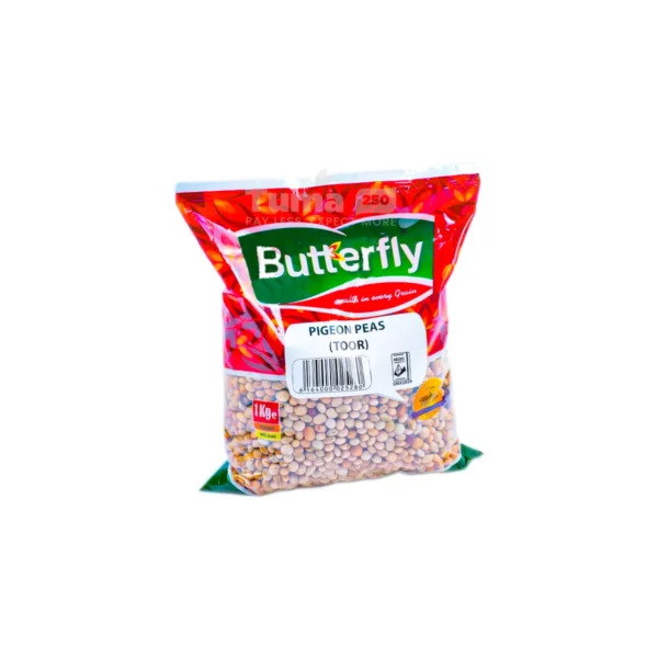 Butterfly Pigeon Peas (Toor) -1Kg