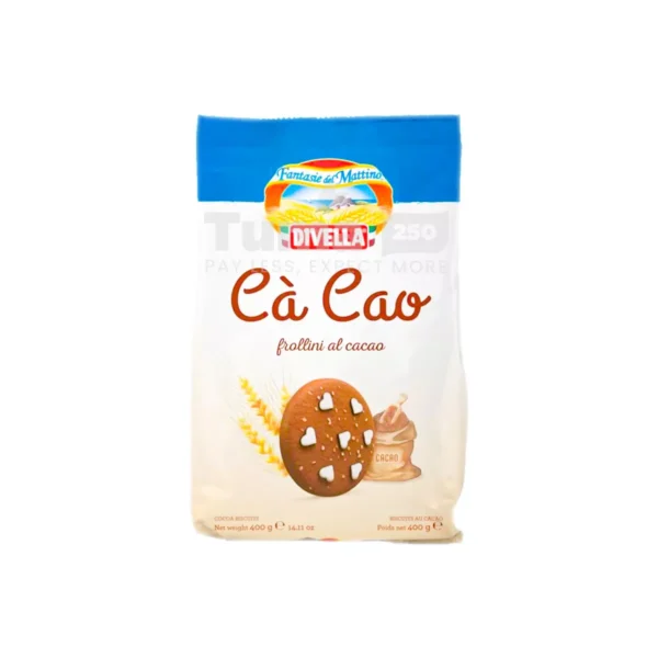 Divella Ca Cao(Cocoa Biscuits) -400g
