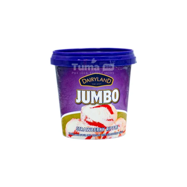 Dairyland Jumbo Strawberry Ripple Ice Cream 175ml