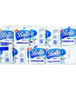 Bella White Junior Nipe Toilet Paper Wrapped 10Rolls