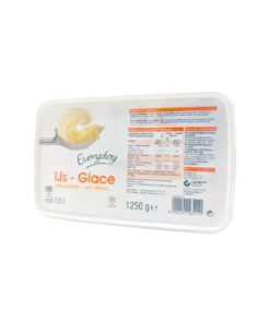 Everyday Vanilla Flavoured Ice Cream (Ijs-Glace Gout Vanille) -2.5L