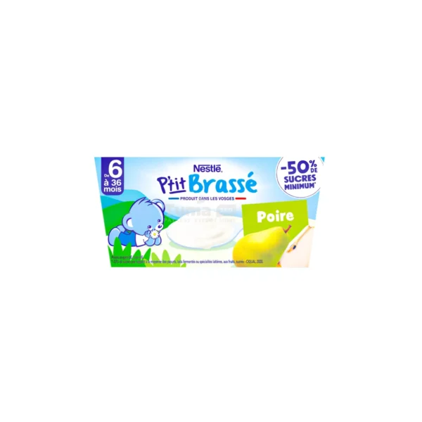 Nestle P'tit Brasse Pear (Poire)