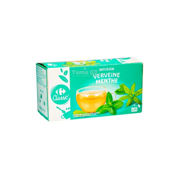 Carrefour Classic Verbena Mint Infusion 35g (25x1.4g)