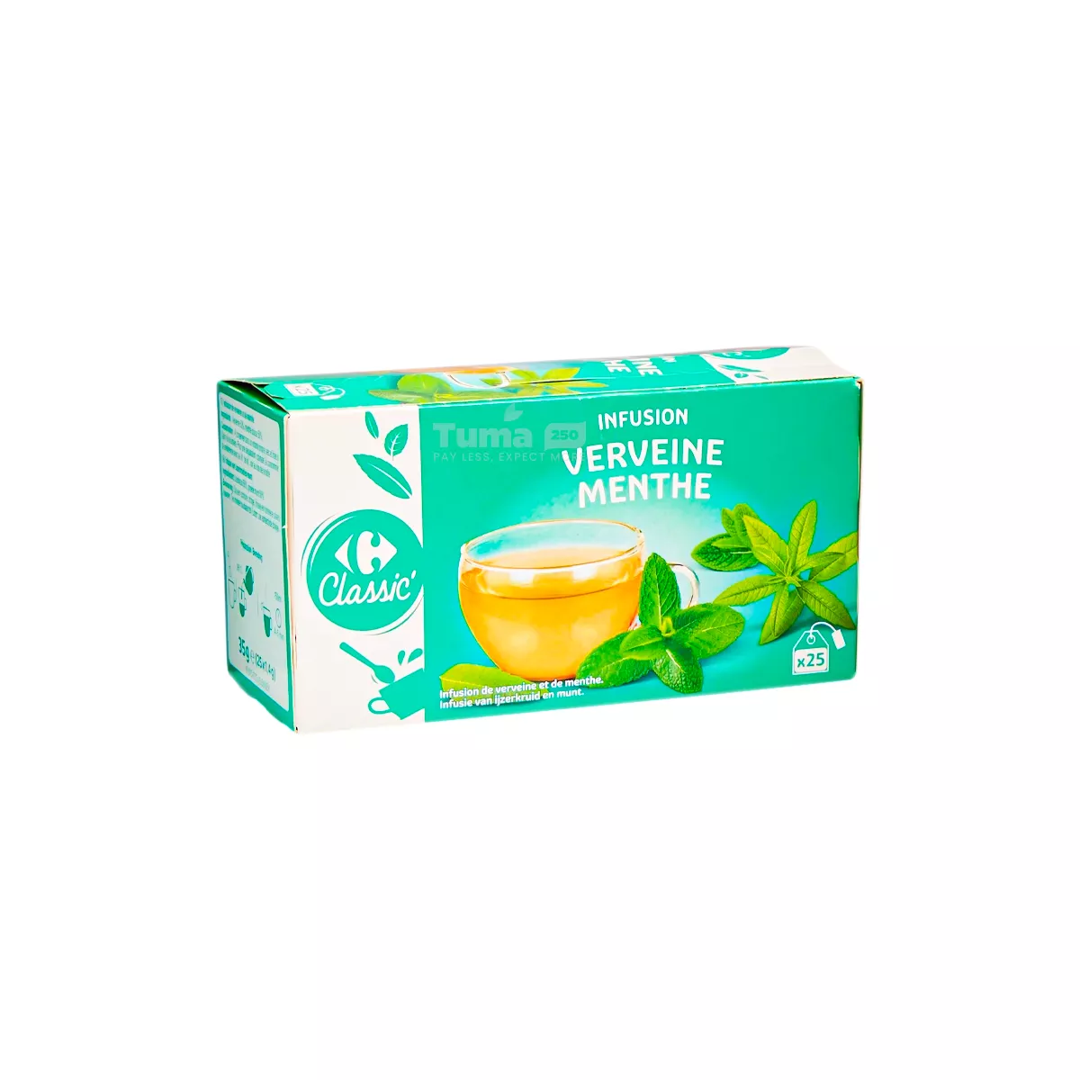 Carrefour Classic Verbena Mint Infusion 35g (25x1.4g)