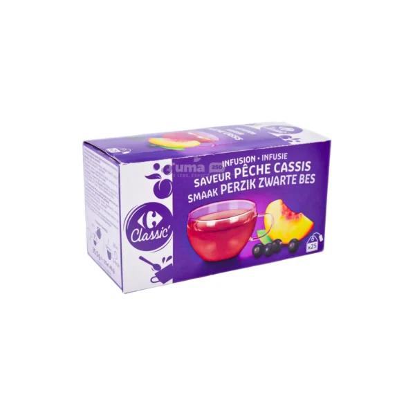 Carrefour Classic Flavour Peach Black Berries 35.5g (25x1.42g)