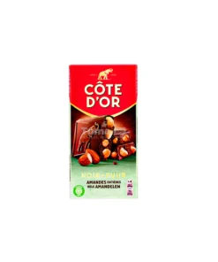 Côte d’Or Dark Chocolate with Whole Almonds 180g