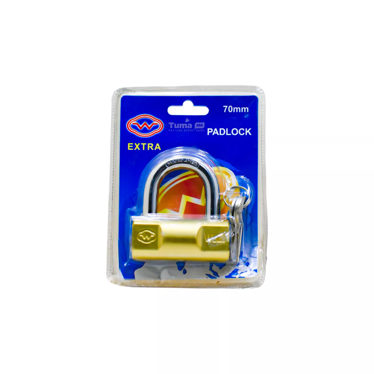 Top Security Tri-Rhomb Extra Padlock 70mm