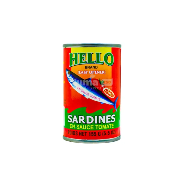 Hello Sardines In Tomato Sauce 155g