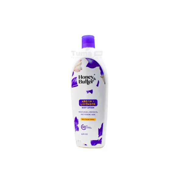 Honey & Butter Argan + Lavender Body Lotion 420ml
