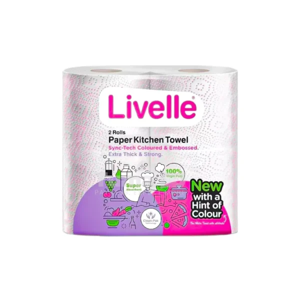 Livelle Paper Kitchen Towel 2 Rolls
