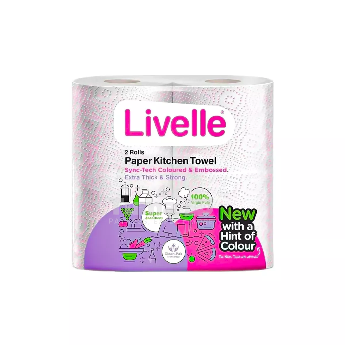 Livelle Paper Kitchen Towel 2 Rolls