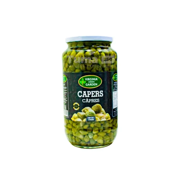 Virginia Green Garden cappers 910g
