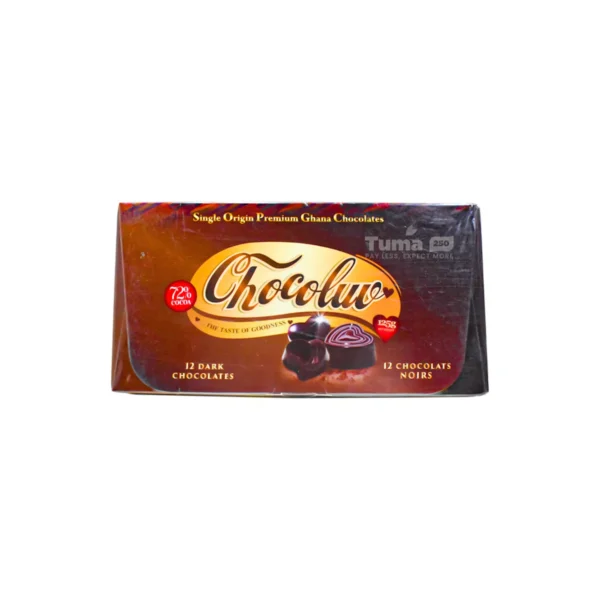 Chocoluv Dark Chocolates / Chocolat Noirs 125g