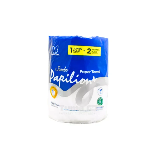 Papillon Long Towel Paper Towel 2Ply 1Roll 100+5 Sheets