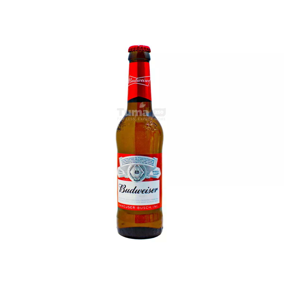 Budweiser King of Beers (5.0% vol) Glass Bottle 33cl