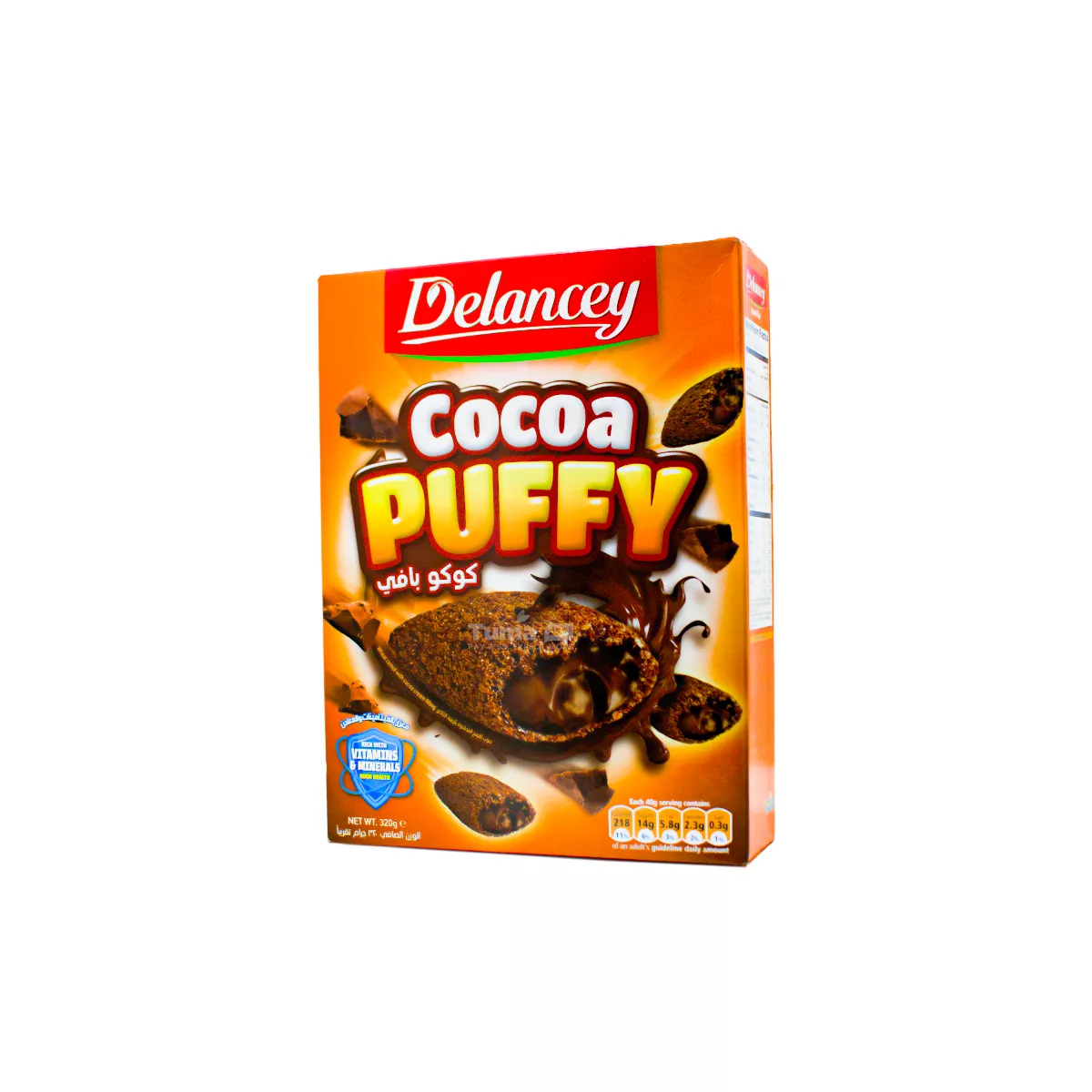 Delancey Cocoa Puffy 320g