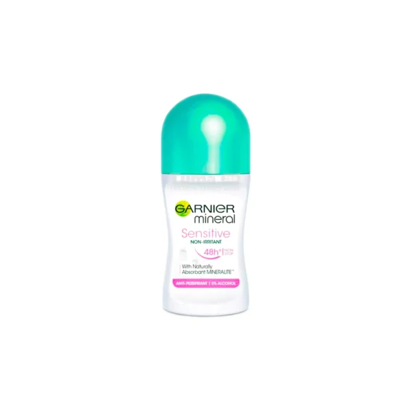 Garnier Mineral Sensitive Roll-On Deodorant 48H 50ml