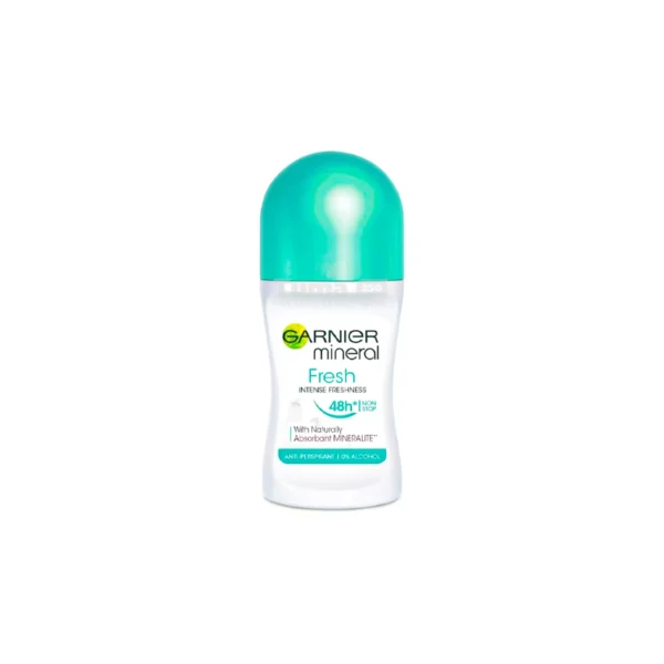 Garnier Mineral Fresh 48H Anti-Perspirant Roll-On Deodorant 50ml