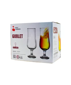 Goblet Beer Glass Set 6pcs