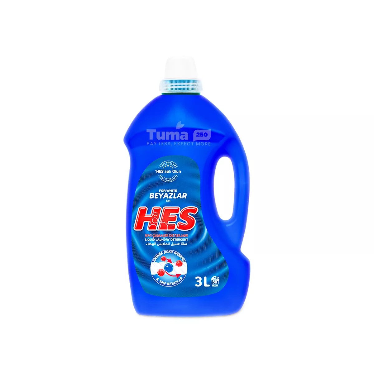Hes’s Liquid Landry Detergent For White 3L