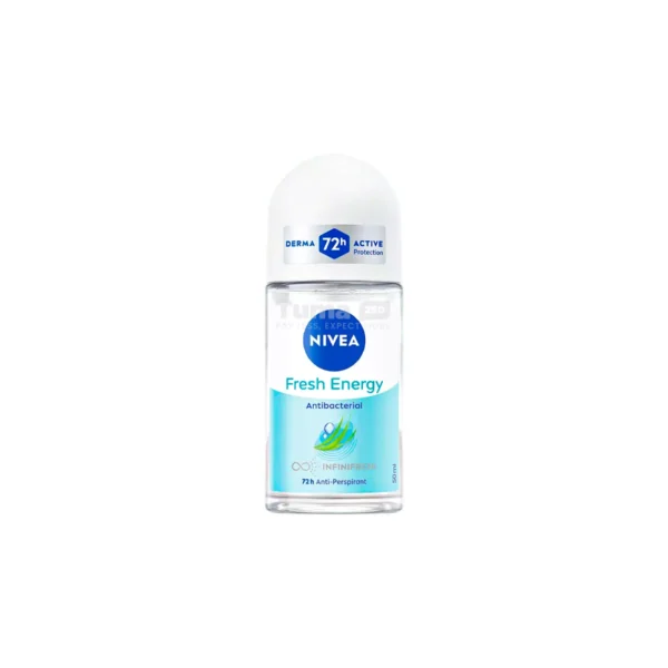Nivea Fresh Energy Roll-On Antiperspirant 72H 50ml