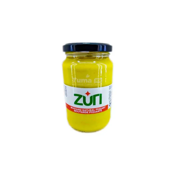 Zuri Mustard Natural Piquant 330g