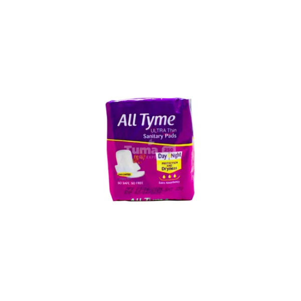 All Tyme Ultra Thin Sanitary Pads Regular (8 Pack)