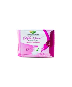 Alpha Secret Anion & Far Infrared Sanitary Napkin 10 Pack