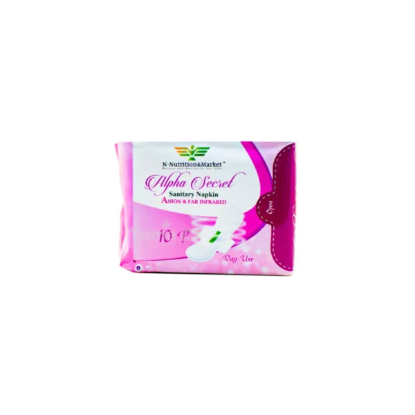 Alpha Secret Anion & Far Infrared Sanitary Napkin 10 Pack