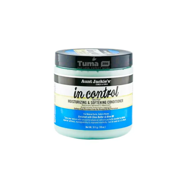 Aunt Jackie's In Control Curls & Coils Moisturizing & Softening Conditioner 511g