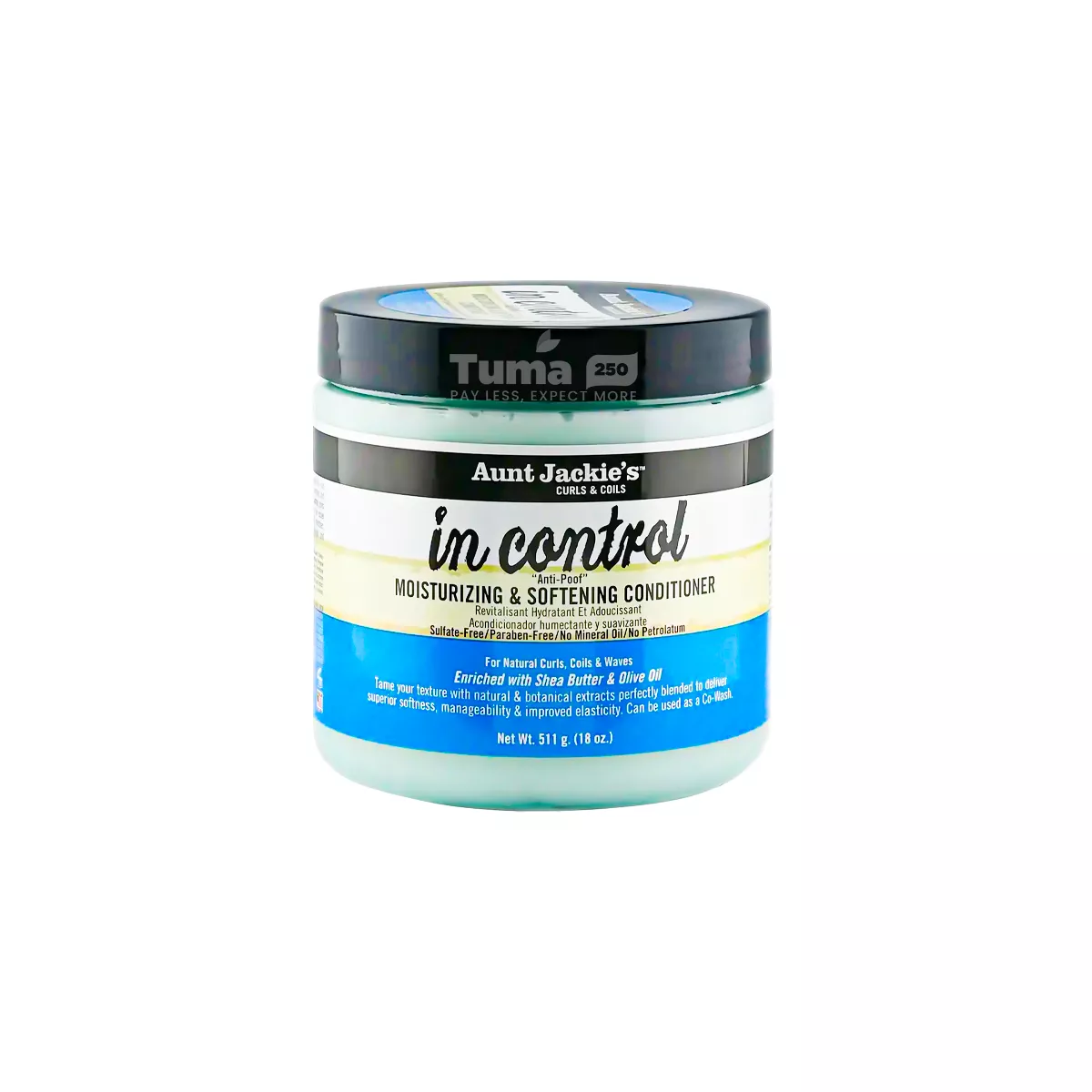 Aunt Jackie's In Control Curls & Coils Moisturizing & Softening Conditioner 511g