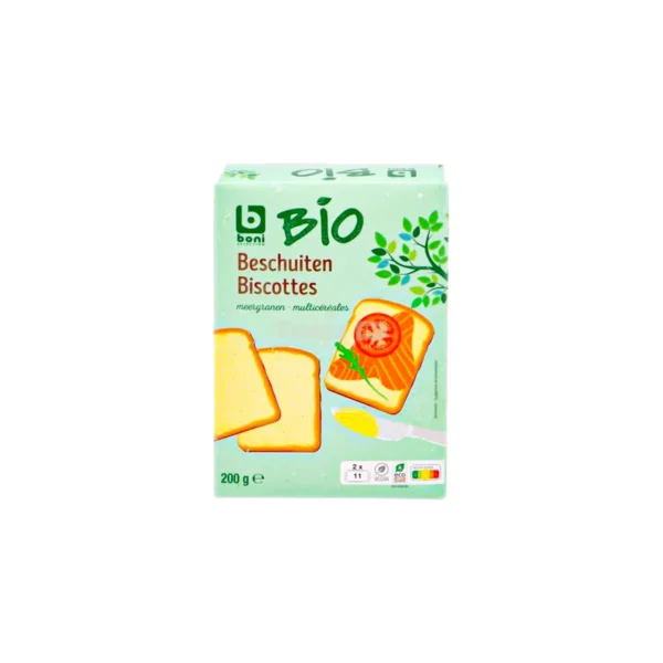 Boni Bio Multigrain Biscottes 200g