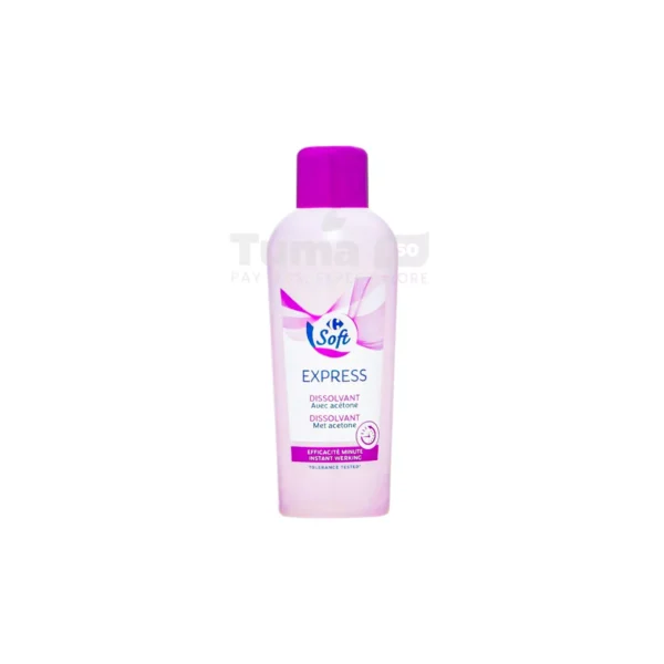 Carrefour Soft Express Nail Polish Remover with Acetone 200ml