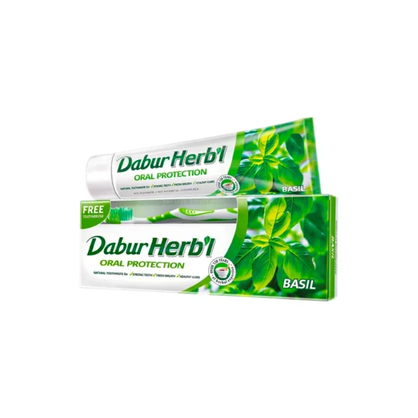Dabur Herb’l Basil Oral Protection Toothpaste 140g