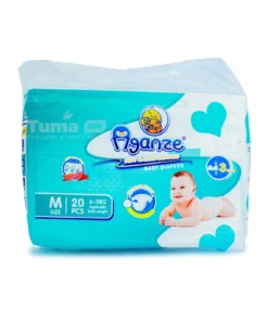 Aganze Soft & Comfortable Baby Diapers M (6-11kg) -20pcs