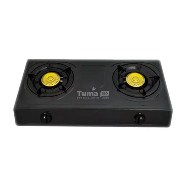 Miralux 2-Burner Stainless Steel Gas Stove (MGB-204)