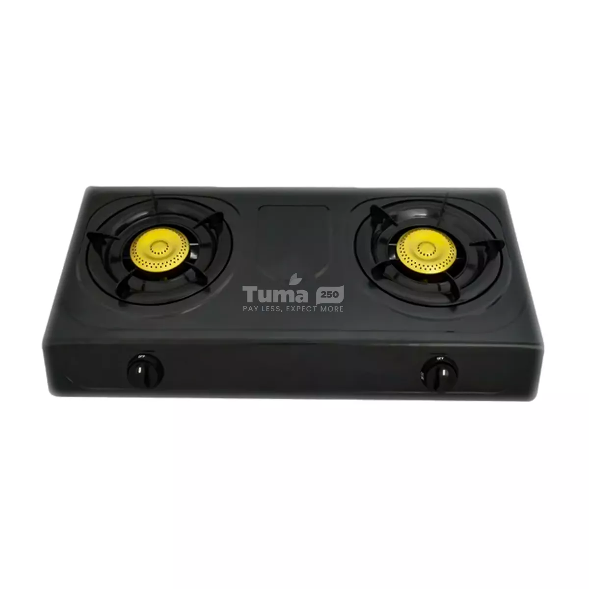 Miralux 2-Burner Stainless Steel Gas Stove (MGB-204)