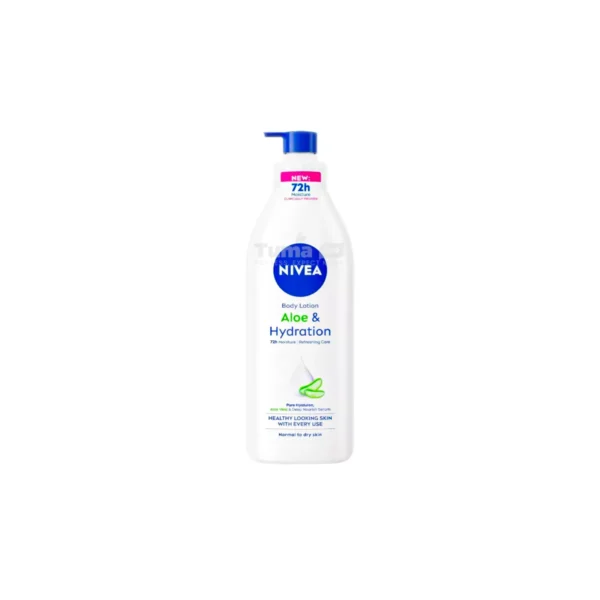 Nivea Aloe & Hydration 72H Moisture Body Lotion for Normal to Dry Skin 400ml