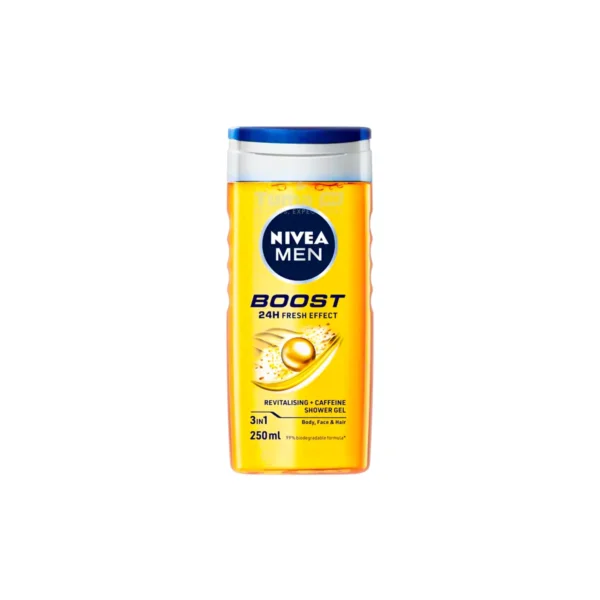 NIVEA MEN Boost 24H Fresh Effect Shower Gel 250ml