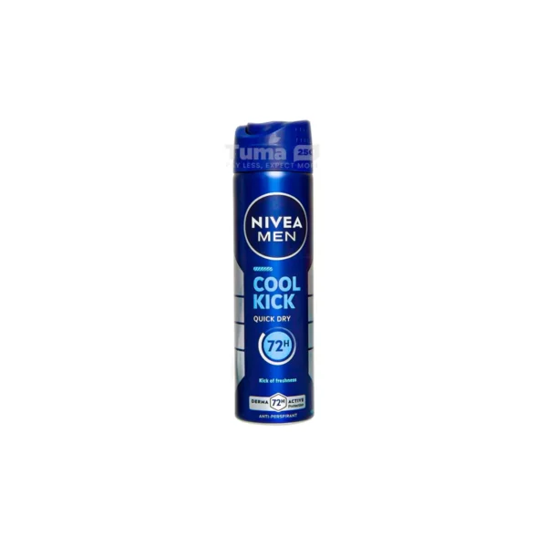 Nivea Men Cool Kick Quick Dry Deodorant Spray 72h